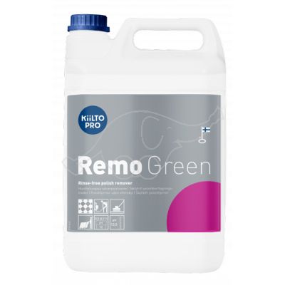 Kiilto Remo Green 5L loputusvaba vahaeemaldusaine