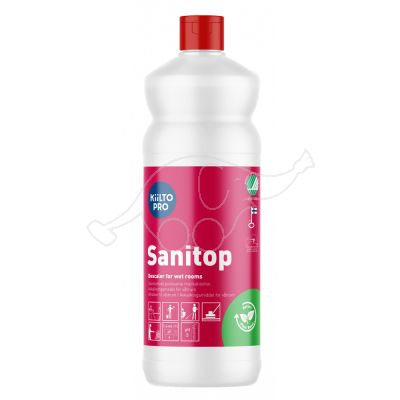 Kiilto Sanitop 1L descaler for wet rooms