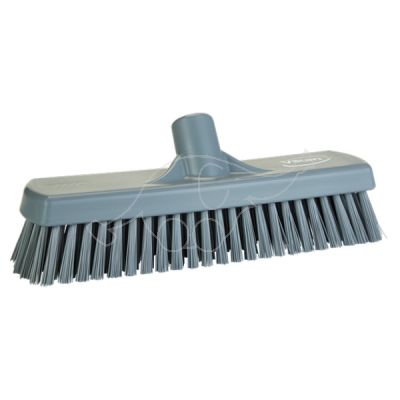 Vikan wall/floor washing brush 305mm hard, grey